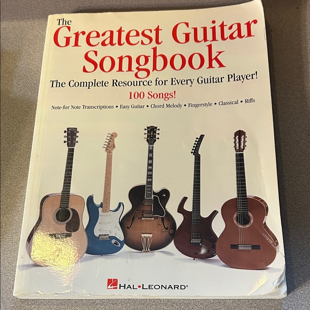 Hal Leonard The Greatest Guitar Songbook